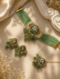 Meher Sage Meenakari Choker Set